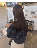 ブラウンベージュ×ブリーチなし
