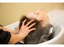 テラスヘア 新潟駅南(TERRACE hair)の雰囲気（新潟では希少な区切られたスパルームで至福のヘッドスパ体験を。）