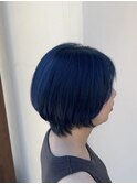 ★ケアブリーチ×ブルーカラー×ボブ10代20代30代