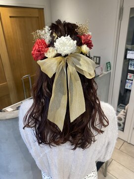 テトラ バイ ネオリーブ 横浜西口店(tetra by neolive) ＊卒業式ハーフアップアレンジ＊[横浜/横浜駅]