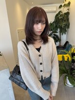 フェーディン(fa/din)&nbsp;暖色ブラウン×レイヤーカット