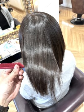 コワファースト  させぼ五番街店(COIFF1RST) アッシュグレーカラー