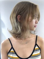 ジゼル(GiseL) レイヤー　ベージュ　外国人風、