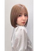 【ミニボブ】ナチュラルボブ/ストレートボブ/ショートボブ