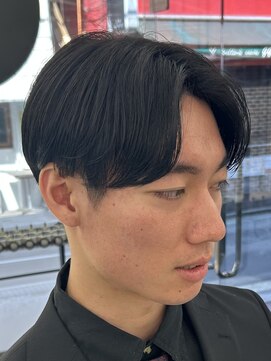 ウィル バイ ブラウン(Vir by Brown) 毛流れパーマ/刈り上げマッシュ