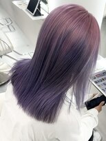 モア シルエ(MoA cilue)&nbsp;ルーツデザイン/ペールピンク×バイオレットMoA cilue