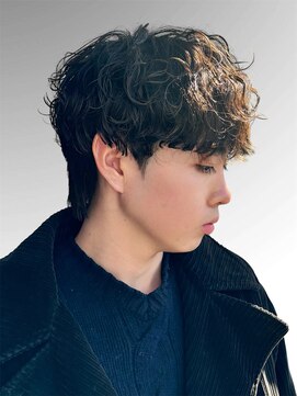 アノ 別府店(Ano.) 大分シャドウパーマメンズマッシュ波巻きパーマツイストパーマ