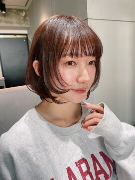 シンス 銀座(since) 小顔似合わせカット/ひし形レイヤーボブ/顔周りカット【銀座駅】