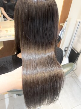 ネオリーブカフ 鶴ヶ峰店(Neolive caff) 髪質改善カラー×グレージュ