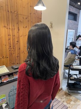 ディッシュ 五反田(dish) ダークグレー/ブリーチなし☆五反田美容室