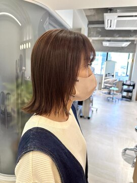 コンティロミー(CONTI ROMMY.) くびれボブ◎ミニボブレイヤーリタッチカラー小顔20代～50代