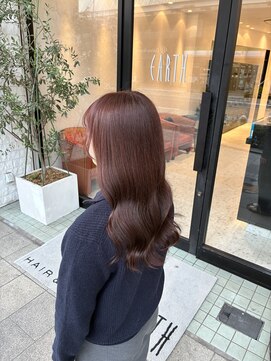 アース 岐阜店(HAIR&MAKE EARTH) ピンクカラー