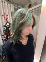 ハコ プラス(HACO+) 【Haco+】Rena_ツートンカラー_ダブルカラー