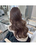 ベル 新宿店(Vel) 秋冬ダークグレー/オリーブグレージュ/ベージュ/髪質改善カラー