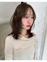 サイン 韓国ボブ 渋谷(SIGN) お洒落なレイヤーカット韓国ボブレイヤーボブ渋谷タッセルボブ