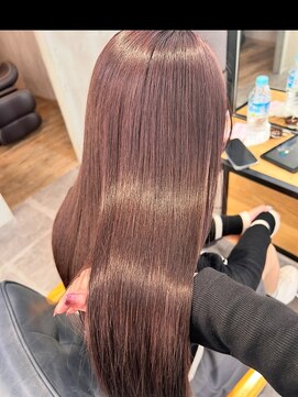 コビーバイジーナ 梅田茶屋町(Coby by Zina) 髪質改善トリートメント＊ピンクカラー【hina】