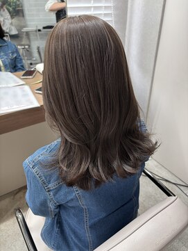 ボタン ハカタ(VOTAN hakata) 藤野結衣/オリーブグレージュ/レイヤーカット