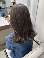 ボタン ハカタ(VOTAN hakata) 藤野結衣/オリーブグレージュ/レイヤーカット