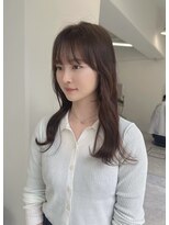 コディー(CODY)&nbsp;レイヤーカット ミディアムレイヤー 韓国ヘア 透明感カラー