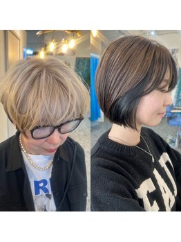 ティムヘアー(tim hair)の写真/白髪がきになる。変わりたいあなたへ。白髪ぼかしカラーやブリーチを使用したデザインカラーが大人気。