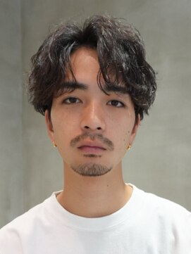 レタッチ バイ フィフス 銀座(RETOUCH by fifth) 新橋メンズパーマツイストスパイラルパーマ波巻きニュアンス