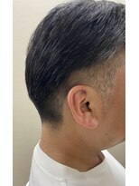 バーバースタイルズ 函館 大人テーパーフェード×ツーブロック爽やか/春髪◎