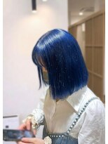ゲストヘアー(GUEST hair)&nbsp;艶感たっぷりディープブルー