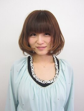 美容室イーナ(e na) シフォンボブ☆ストカール