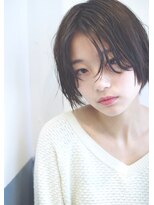 エシカ(ethica)&nbsp;[ethica_南船場] ダークアッシュ× セミウェットボブ