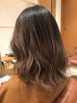 リゼル ユア 渋谷(RISEL YUA) アメジストグレージュ×グラデーションカラー