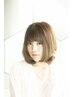 【髪質改善】デザインカット+ドクターアイロンストレート　¥25850⇒¥23000