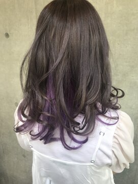 ビビト(bibito) bibito イルミナカラー&マニパニ インナーカラー セミロング