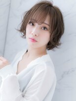 ローレン(LOREN)&nbsp;＊LOREN＊カジュアル×フェミニン無造作カール大人ショートボブ