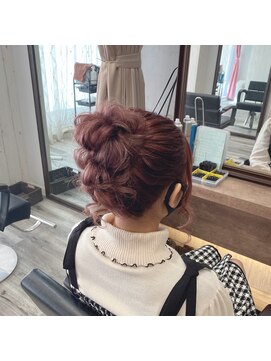 ヘアセット アリエス 新宿駅前店(aries) ルーズお団子