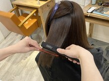 低温で優しくクセを緩和