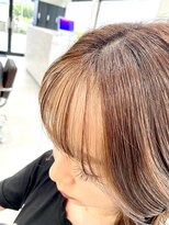 ドットハリス(.HARRISS)&nbsp;バングカラー×韓国風くびれヘア