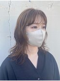 レイヤーボブふんわりパーマ#美髪#大人かわいい#こなれミディ
