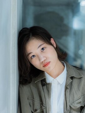 ニカイ(2F) 似合わせカット/イメチェン/こなれヘア/美髪/シアーグレージュ