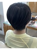 サイド刈り上げショート
