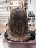 ショコラベージュダブルカラーケアブリーチインナーカラー