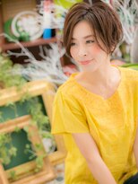 カバーヘア ブリス 上尾西口店(COVER HAIR bliss) 前下がりアシンメトリーナチュラルマッシュc4上尾20代30代40代