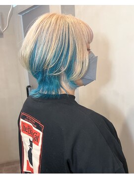 スパイス(SPICE) Cream × turquoise