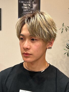 ダブネーション(DUB nation) ナチュラルマッシュセンターパート