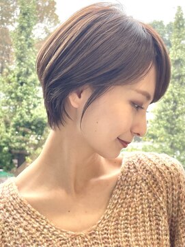 プルーヴ 秋葉原(prove) 30代40代大人女性/前髪なしショートボブ/ショートヘア/髪質改善