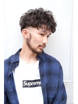 ルックグッドストア タカラヅカ(LOOK GOOD STORE TAKARAZUKA)&nbsp;ツーブロックマッシュ束感メンズパーマスキンフェード