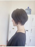 大人ショートボブ