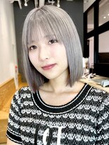 アルバム 銀座(ALBUM GINZA)&nbsp;ハイトーンボブ_マチルダボブピンクベージュ9556