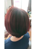 美容室ソフィア&nbsp;カット＋ハイライト（白髪染め）