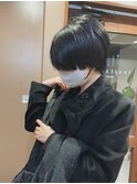 #前下がりショート