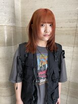 リト(riTo)&nbsp;10代20代/オレンジベージュ/ミディアム